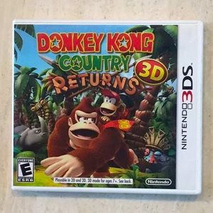 Donkey Kong Country Returns 3D Nintendo 3DS Game Complete
